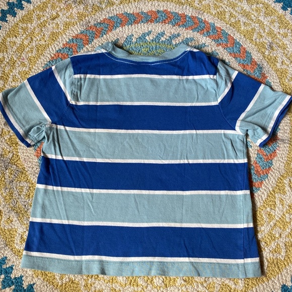 Hanna Andersson Striped Pocket Tee size 3T - Picture 2 of 4